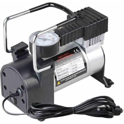 Hot Sale Digital Pressure12v Air Compressor Car Tyre Inflator Metal Car Tire Inflator High Pressure Air Pump Use Cars motorcycle