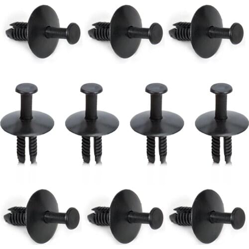 DWCX 51118174185 10Pcs Door Sill Rivet Bumper Trim Clip Retainer for BMW 3 5 7 Series E46 E38 E39 E53 X5