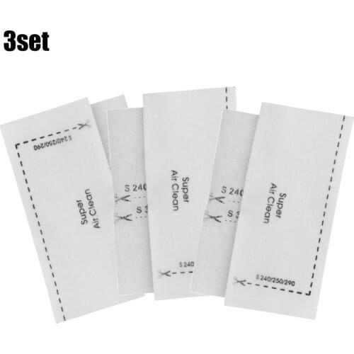 3944711 Filters 6pcs Accessories For Miele Motor Filters Part S4000 S5000