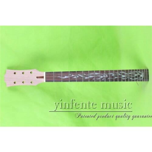 L -00123# 24.75" Electric guitar neck Rosewood fingerboard fine quality 22 fret