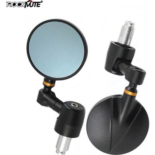 Motorcycle Universal Rearview Handle Bar Ends 7/8" Mirrors Cafe Racer For DUCATI 1199 1299 Panigale /R/S Monster 797 821 900 S2R
