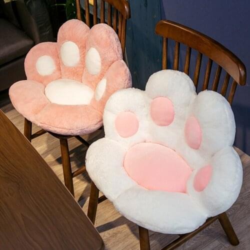 INS NEW Paw Pillow Animal Seat Cushion Stuffed Plush Sofa Indoor Floor Home Chair Decor Winter Children Girls Gift