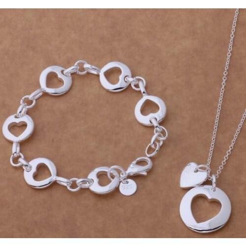 Wholesale High quality silver plated Fashion jewelry bracelet Necklace bracelet WT-118