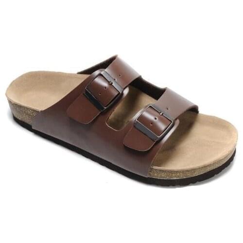 Famous German brand summer double pin buckle beach slippers for men and women luxury brand Arizona sandals with brand box