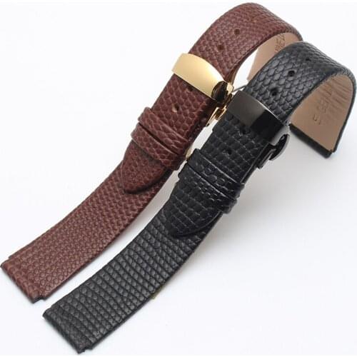 Hot sale for HUAWEI B2 B3 Watchband 18*16mm 18*15mm Genuine Leather Strap with butterfly buckle