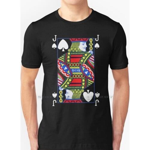 Jack Of Spades Shirt | Easy Group Halloween Costume | Deck Of Cards T Shirt 100% Pure Cotton Jack Of Spades Deck Deck Of Kings