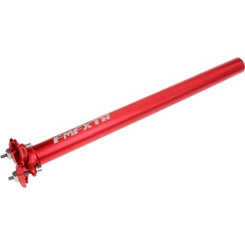 CNC Aluminum Alloy Bicycle Seatpost MTB Road Bike Seat Post Red D27.2mm L400mm