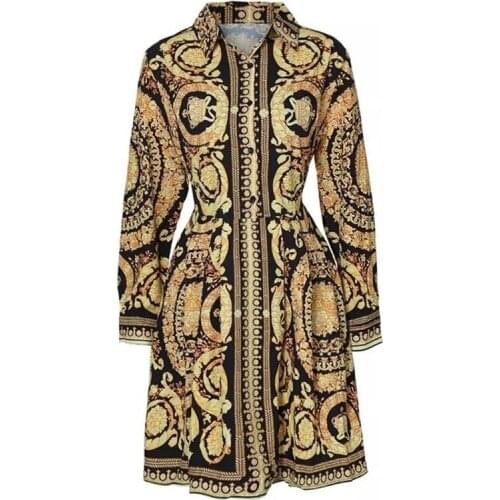Vintage Womens Boho Dress Spring Loose Long Sleeve Fashion Party A-Line Dress Ladies Sexy Deep V-neck Swing Short Mini Dresses