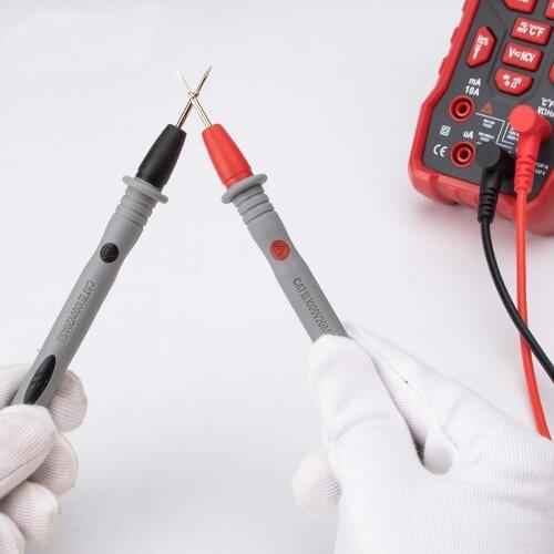 1Pair Thin Tip Needle Multimeter Tester Universal Digital ANENG PT1032 1000V 20A Multi Meter Test Lead Probe Wire Pen Cable