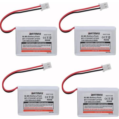 800mAh BT-17333 BT27333 Battery for Vtech BT-17333 BT-27333 BT17233 BT27233 CS2111 01839 Sanyo CLT3500 GESPCH06 Radio 43-3215 2