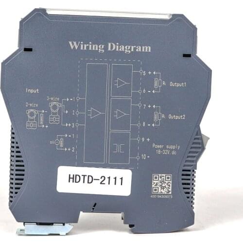Analog Inputs Signal Isolated Transmitter 1 In 4 Outs 4-20Ma Isolator