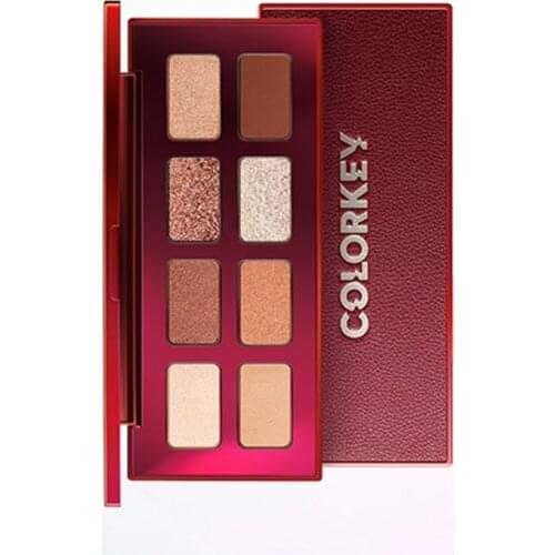 Kelaqi City Dream 8-Color Eye Shadow Plate Super Fire Sequins Fine Glitter Beads Highlight Powder