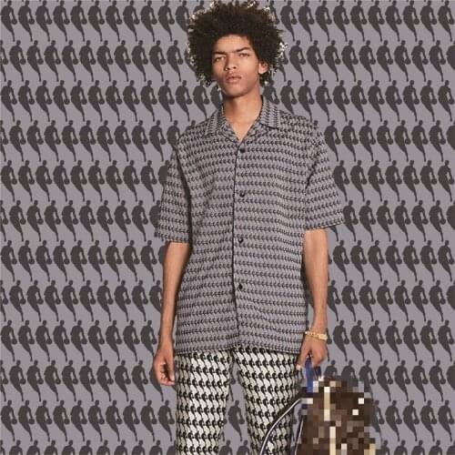 2021 new athlete digital printing fabric sewing skirt shirt pants pajamas fast delivery support customization