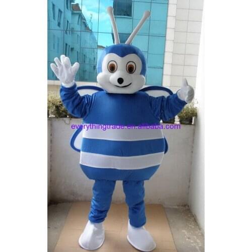 New arrival Cute Cartoon Character Professional New Style Bee Mascot Costume Fancy Dress Adult Size