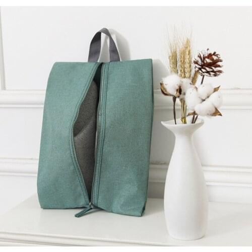 1 pcs New product travel simple cationic Oxford cloth shoe bag Business trip shoe storage bag Foldable shoe bag