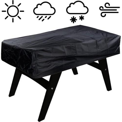 Outdoor Waterproof Foosball Table Cover Scratch Resistant Dust Proof Rectangular Stretching Protective Soccer Patio Chair Cover