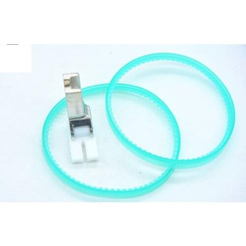 TRF1 Plastic presser foot roller presser foot leather jacket stitched cotton coated fabrics dedicated Industrial sewing machine