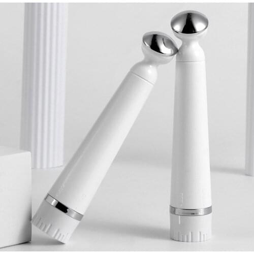 Portable Handheld Mini Ion Eye Vibration Massager Pen Skin Firming Care Tool Anti-Aging Wrinkle Dark Eye Circle Remover Pen