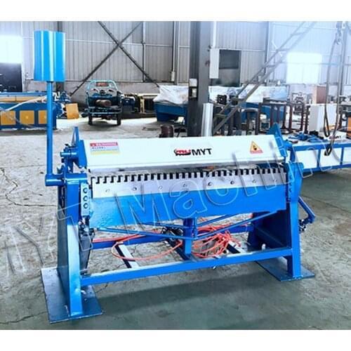 QTDF-1.5*1300 New Type Pneumatic Sheet Metal Edge Folding Machine For HVAC Duct