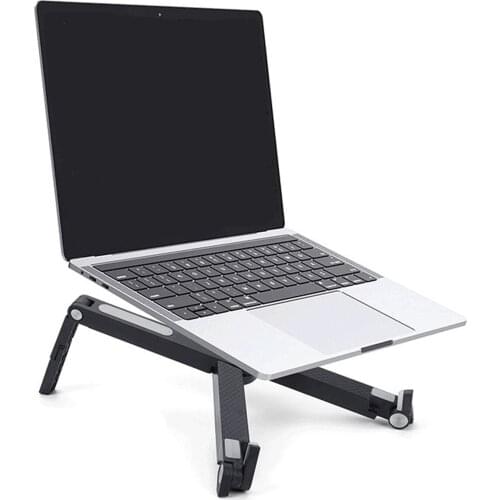 Adjustable Laptop Stand Aluminium Alloy Non-Slip Desktop Notebook Stand Foldable For Macbook Pro Holder Laptop Base Cooling Rack