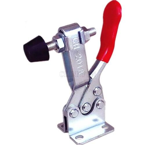 100Pcs/Lot Holding Capacity 220lbs(100Kg) Quick Release Vertical Type GH-201b Horizontal Toggle Clamp Hand Tool Set