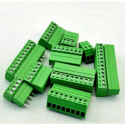 30Set/Lot KF2EDG 3.81MM 8Pin Straight Plug-in Screw Terminal Connector 3.81 8P