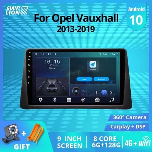 2DIN Android10.0 Car Radio For Opel Vauxhall Mokka 2013-2019 GPS Navigation Stereo Receiver Auto Radio Car Receiver NO 2DIN DVD