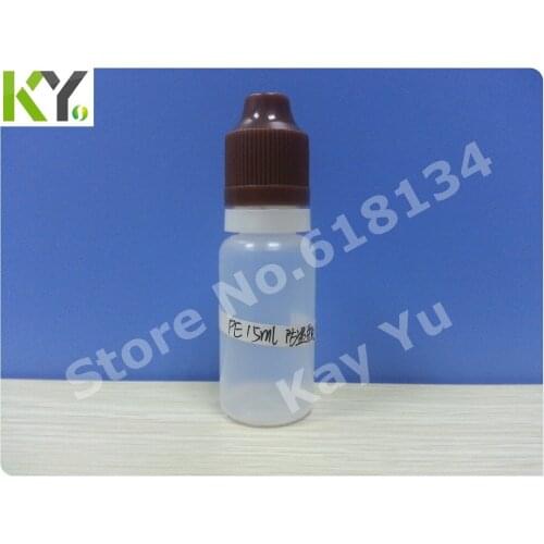 Free Shipping -- NEW TYPES 15ml PE 2800Pcs tamper evident cap with childproof lock bottle cap by FedEx
