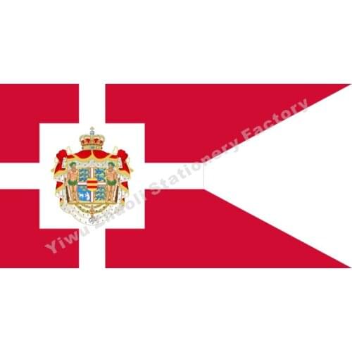 Denmark Royal Flag 150X90cm (3x5FT) 120g 100D Polyester Double Stitched High Quality Free Shipping