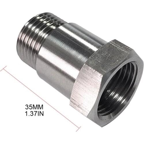 Oxygen Sensor Test Pipe Extension Extender Adapter Spacer for Car R3MD