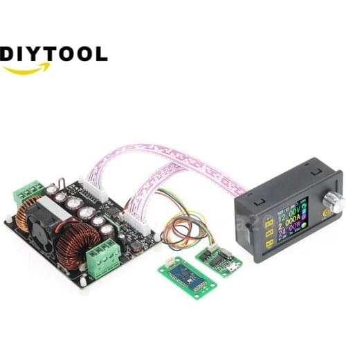 DPH5005 USB BT Buck boost converter Constant Voltage current Programmable digital control Power Supply color LCD voltmeter50V 5A