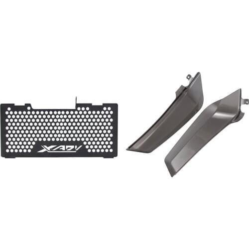 Radiator Grille Cover for Honda X-ADV 750 XADV750 2017-2018 XADV & Legguards Leg Guards for Yamaha X-Max 250 Xmax 300