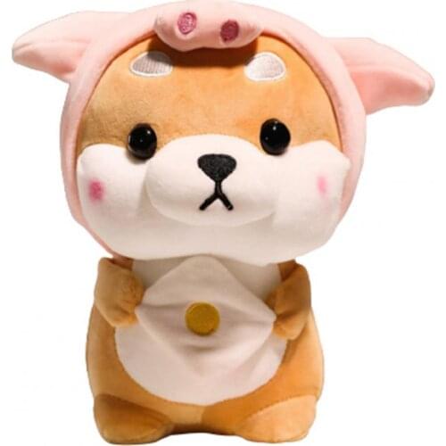 Fashion Sleeping Pillow Lightweight Wear Resistance Collectible Plush Doll Cute Soft Novelty Shiba Inu Dog Plush Toy for Kids