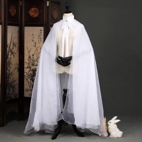 Men&Women Hanfu Cloak Double Shawl Dou Li Unisex Chinese Ancient Traditional Folk Costumes Shawl Hanfu Cosplay Costumes DQS4845