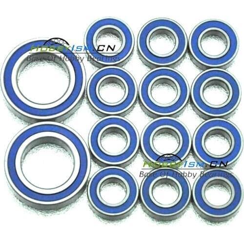 Team C T8 Rubber Bearing Set ABEC-3