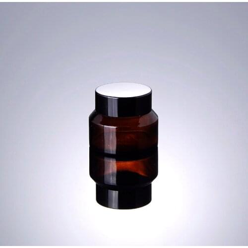 30g Empty Amber Green Cosmetic Jar Pot Bottles Eyeshadow Makeup Face Cream Lip Balm Mascara Containers Packaging 50pcs/lot