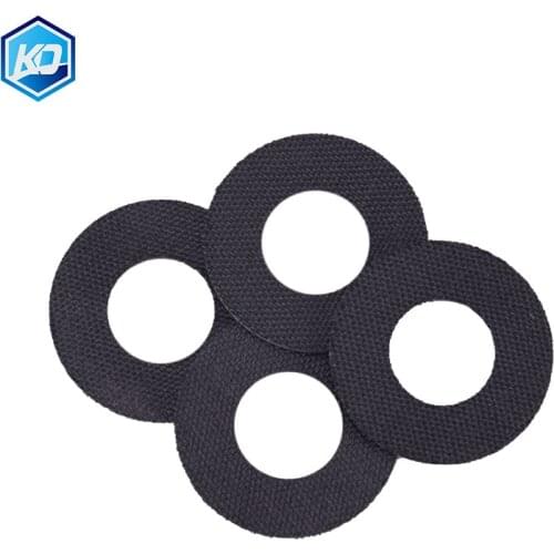 Customized CNC Cutting 20pcs Carbontex Drag Washer For Fishing Reels Carbon Fiber Washer 0.8mm Ring Brake Pad