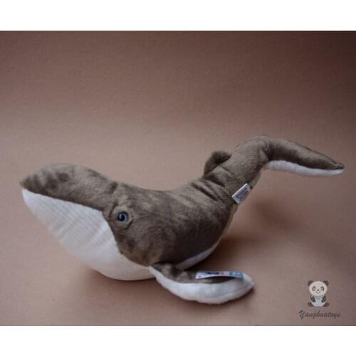 Super Soft Baleen Whales Doll Whale Plush Toys Baby Simulation Marine Animals