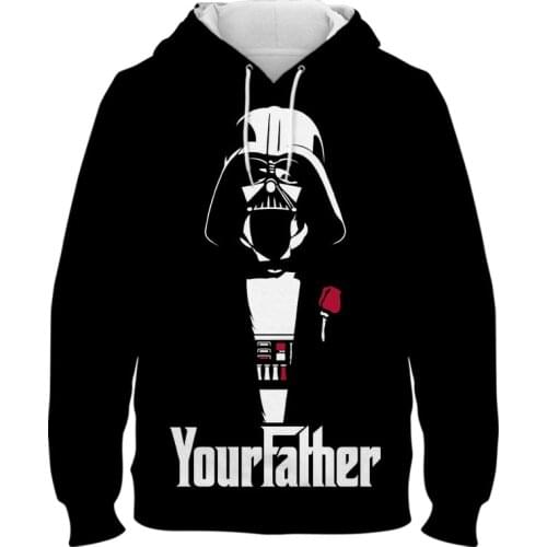 Star Wars Hoodies Men Women Children Long Sleeve Cool ver Darth Vader 3D Print Interesting Sweatshirts Fashion Coat Clothing New