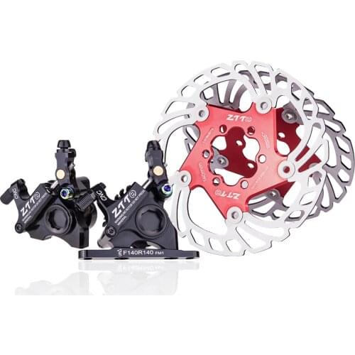 Bicycle Disc Brake Road Bike Line Pull Hydraulic Disc Brake Flat mount XC Gravel Bike Disc brake Caliper With 140mm Rotor