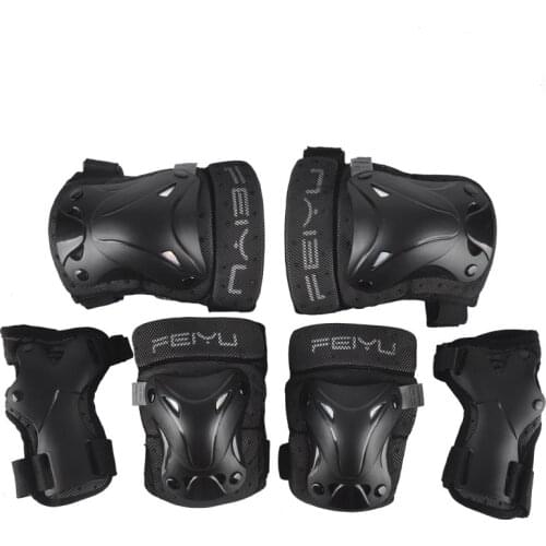 6 pcs / set Protective Skates Set Knee pads Elbow Wrist Protector Protection for Scooter Cycling Roller Skating XS-XL Size