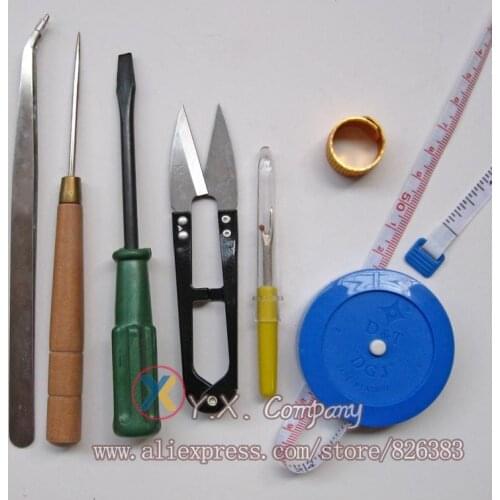 1 set(7 pieces) sewing tools for diy needlework, good quality, free shipping