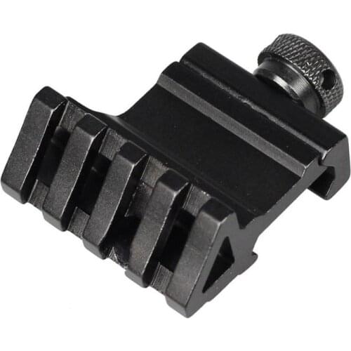 1pcs 45 Degree Angle Tactical Offset 20mm Weaver Rail Mount Quick Picatinny Release