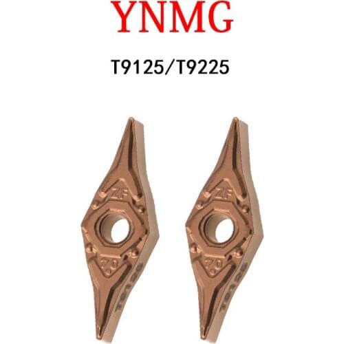 10PCS Original Carbide Inserts High-Quality YNMG160408-ZF T9225 YNMG160404-ZF T9125 CNC Machine Tool Holder Metal Cutter