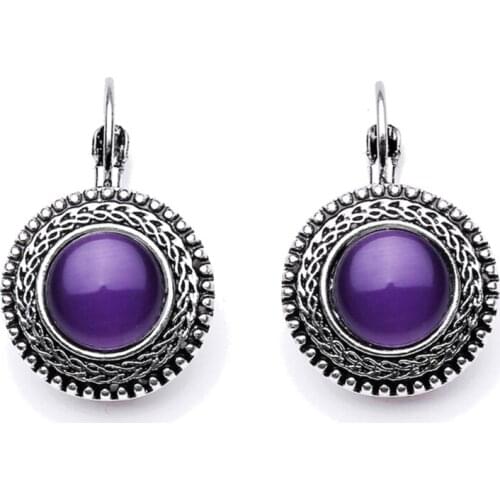2021 Fashion Boho Big Drop Earrings For Women Jewelry Brinco Carved Vintage Tibetan Silver Bohemian Long Earrings Jewelry