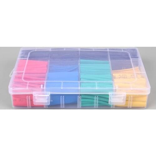 530pcs Multi-color Heat Shrink Tube Cable Casing Wire And Cable Insulation Sleeve 2:1 Heat Shrink Tube Device