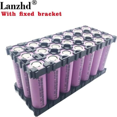 8-30PCS 18650 with fixed bracket Batteries 3.7V Li ion 3300mAh 30A 18650VTC7 INR18650 battery 18650 Holder and Splicing Bracket