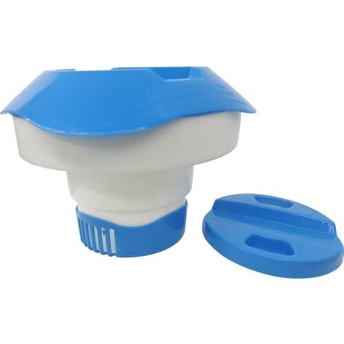 8 Inch Pool Chlorine Floater Adjustable Swimming Pool Cleaning Chlorine Tablets Floating Dispenser Water Disinfection