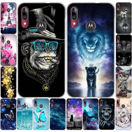 Case for Motorola Moto E6 Plus 6.1" Inch Soft Silicone Cartoon TPU Phone Case Moto E6 Plus Back Cover for Motorola Moto E6 Plus