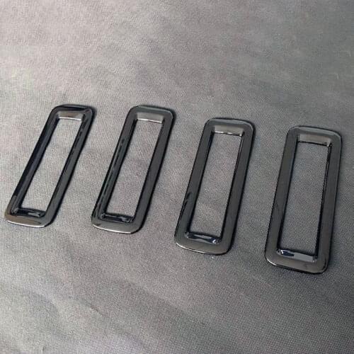 For 2014 2015 2016 2017 2018 Toyota Voxy Noah R80 Roof Rear Air Confitioner AC Vent Outlet Cover Stickers Decor Mold Trims